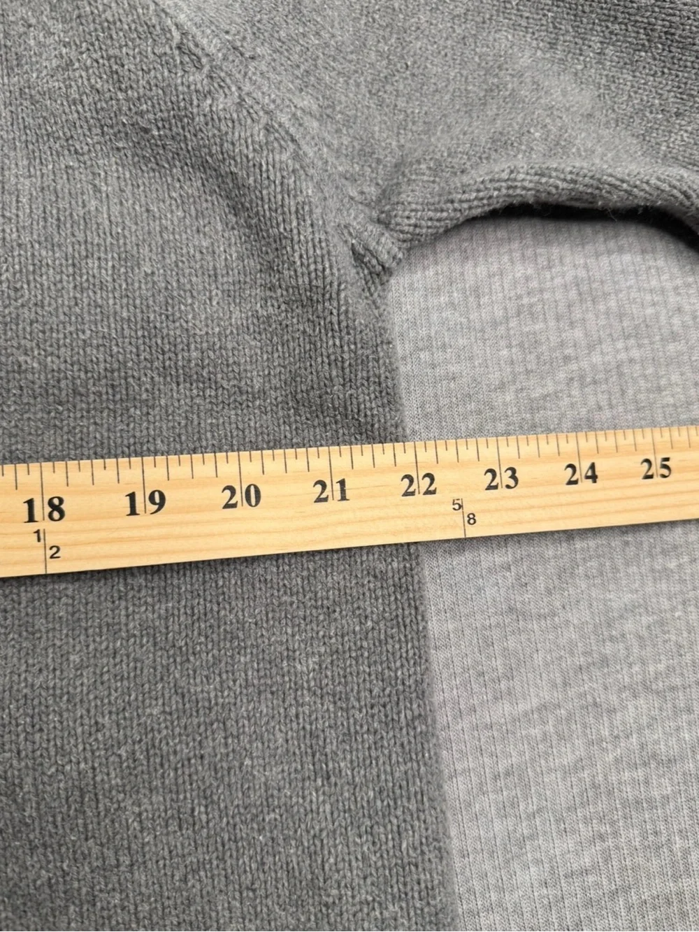 Tommy Hilfiger‎ Gray Knit Hoodie Sweater Pullover Logo Cotton Size L